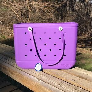 NWT Original HOUSTON We Have A Purple Bogg Bag.